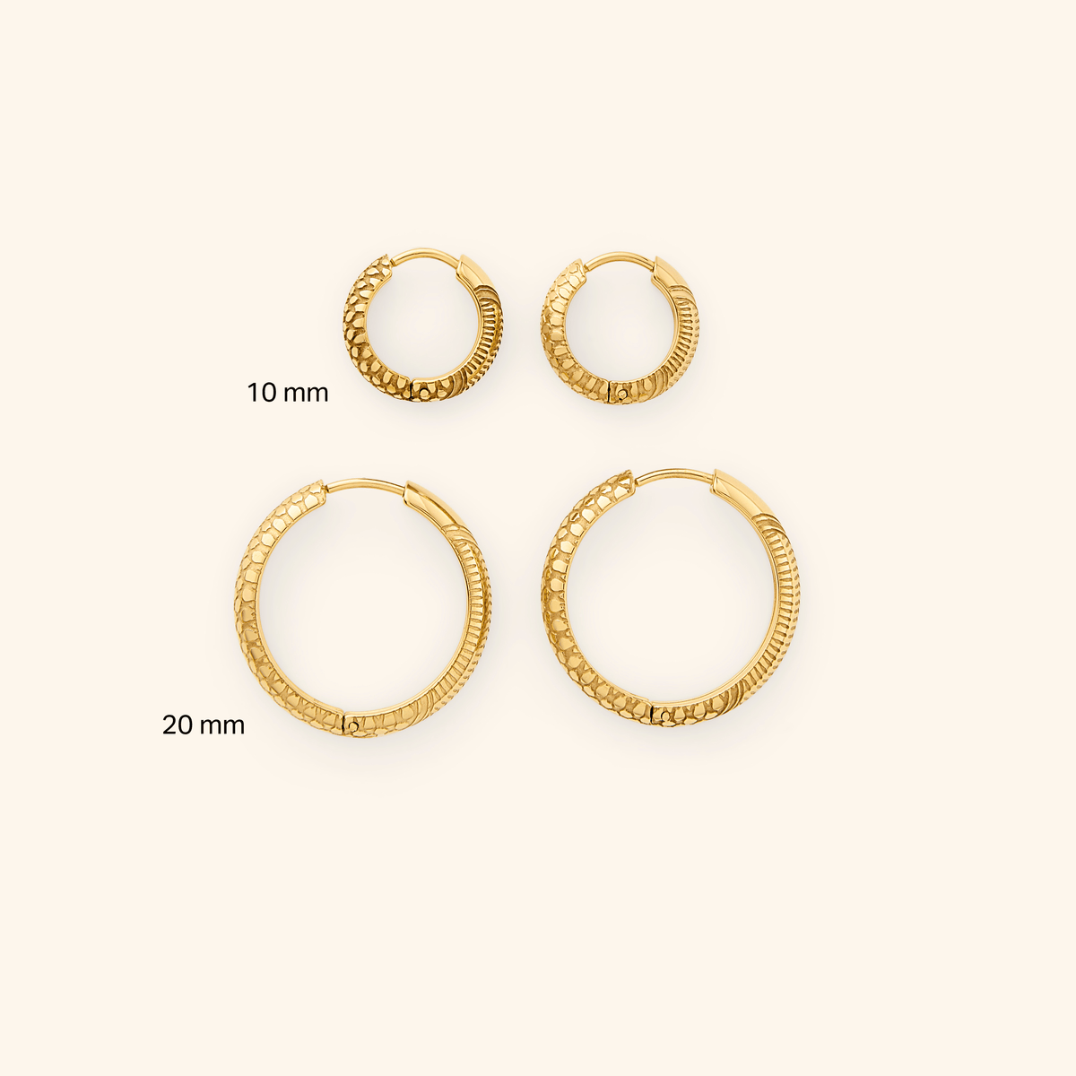 Keffiyeh Mini Hoops