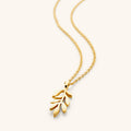 Palestine Olive Branch Necklace