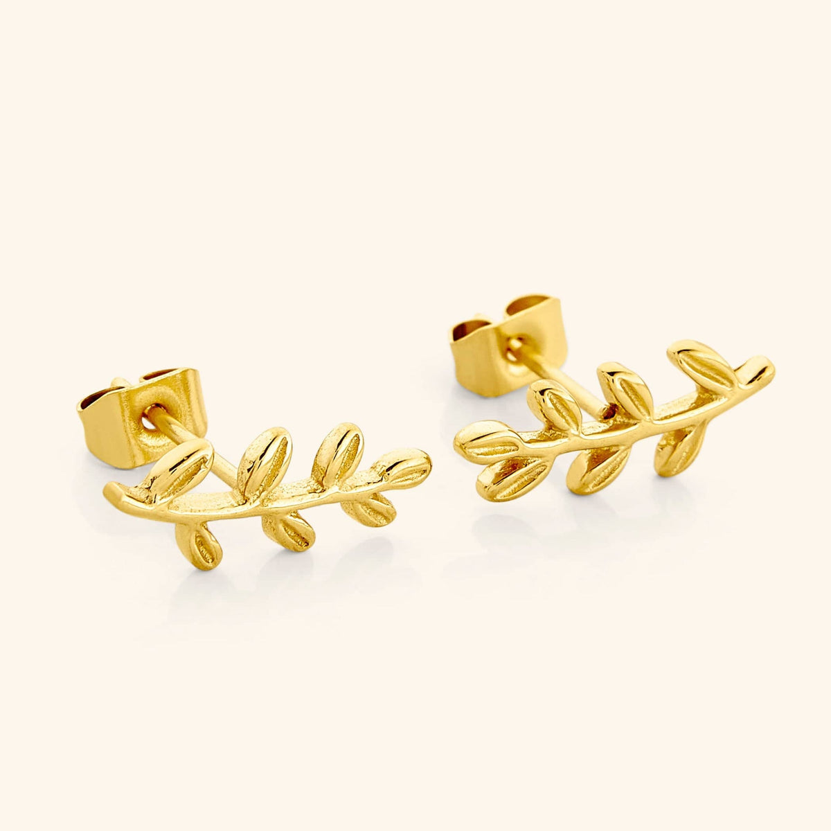 Palestine Olive Leaf Earrings
