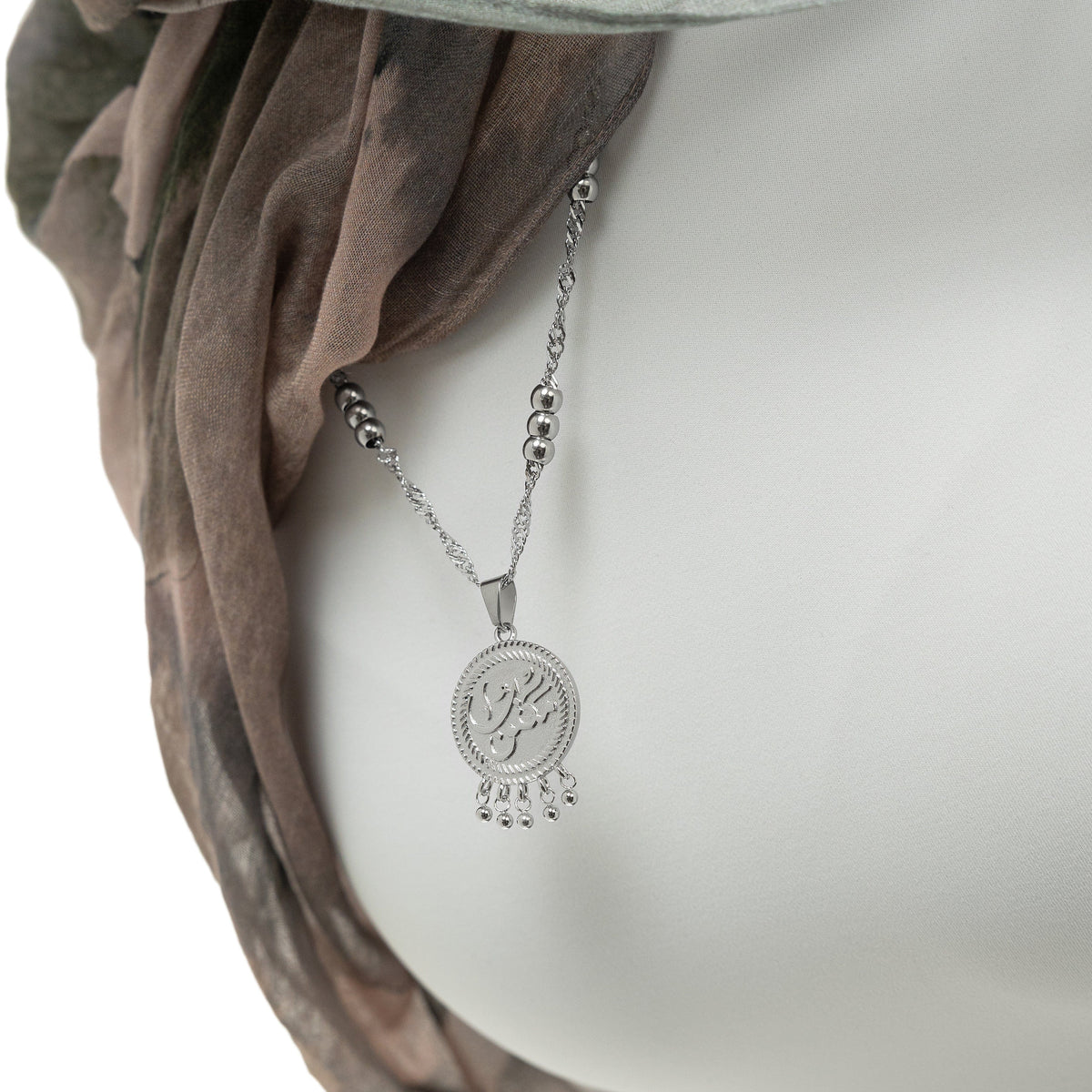 "Maktub" Vintage Coin Necklace