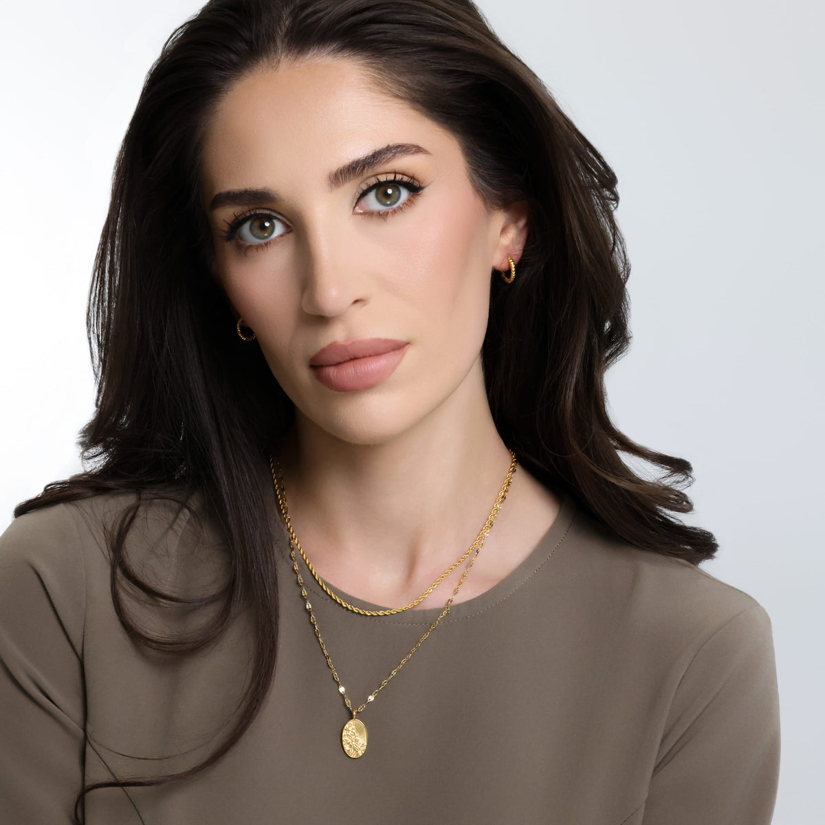 Blooming Palestine Poppies Necklace