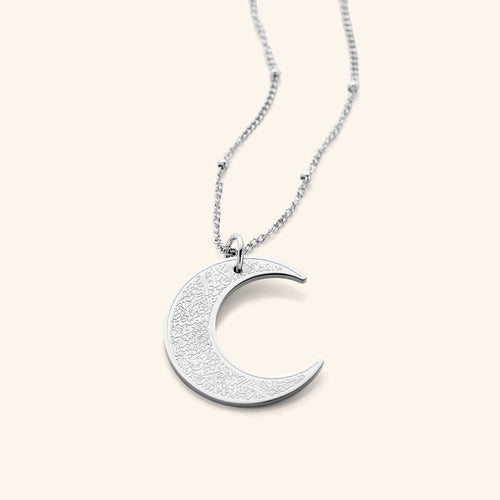 Ayatul Kursi Crescent Necklace