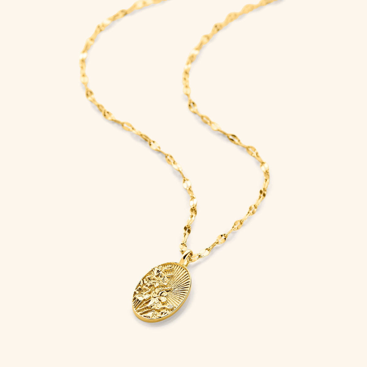 Blooming Palestine Poppies Necklace