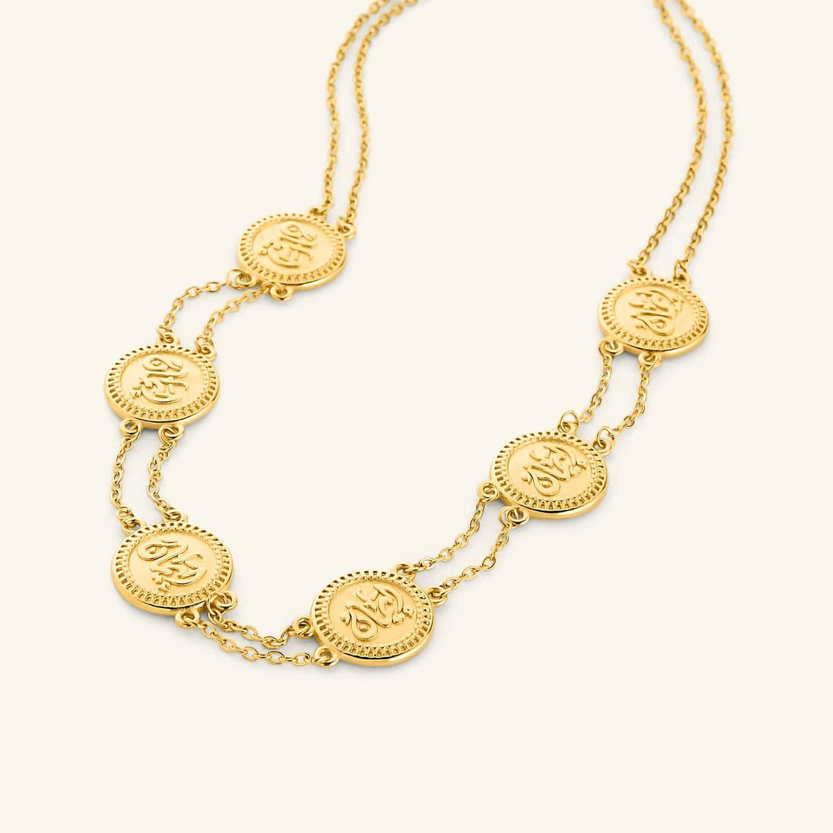 Iman | Faith Coin Necklace