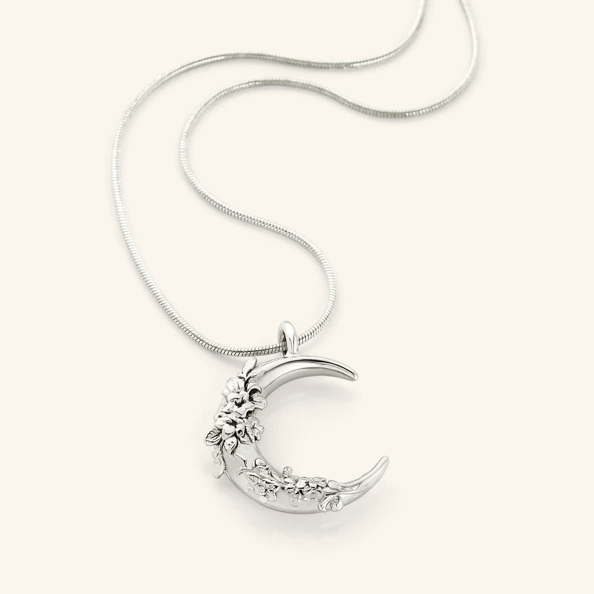 Jasmine Crescent Necklace | VELA x Nominal